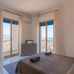  Apartment Belvedere Dell Etna - Ampio Con Vista Mare E Taormina